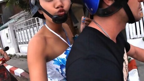Amateur GF sucking after a night out