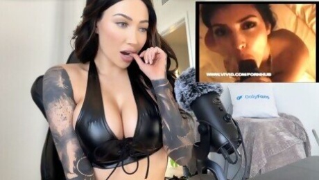 Kim Kardashian Sex Tape ASMR Reaction - Amateur Willow Harper