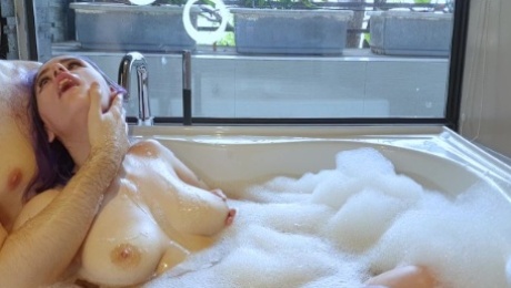 Hot girl getting fucked in bath - Romantic sex